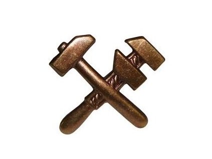 Odznak služba pohonných hmot a maziv mořený AČR