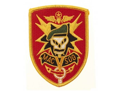 Nášivka vyšívaná MAC V SOG Military Assistance Command Vietnam Studies and Observations Group