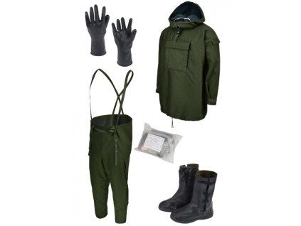 Chemický oděv komplet NBC typ ABL 1 Belgie