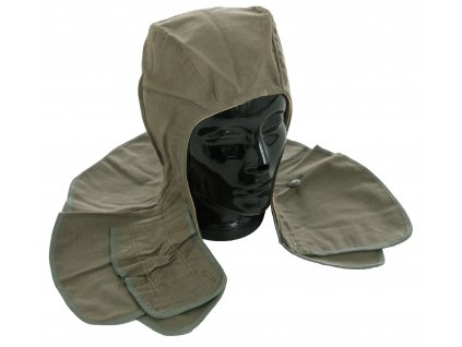 Kapuce pohraniční stráže ČSLA oliv M55 originál