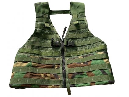 Taktická nosná vesta US Molle Woodland FLC originál