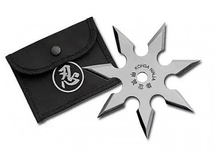 Hvězdice ninja shuriken černá 7 hrotů