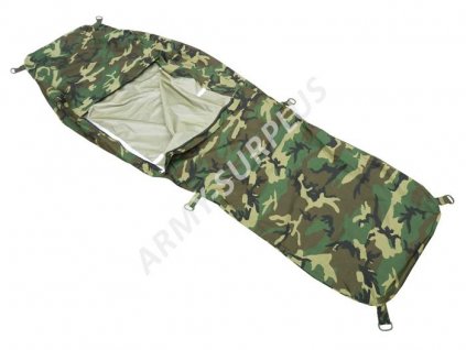 Povlak na spací pytel Bivvi Bag Itálie Esercito (spacák, žďárák, bivak, bivy cover) woodland originál XL