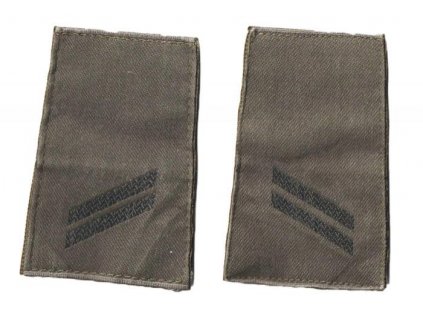 Hodnost nárameníky BW Bundeswehr Německo (desátník) Obergefreiter 1pár