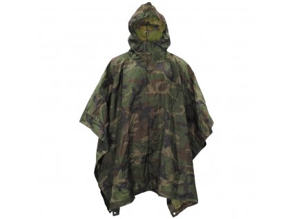 Pončo Angola woodland ripstop (Angolská republika,poncho) originál