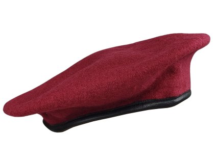 Baret AČR tmavě červený brigáda rychlého nasazení a výsadkové vojsko