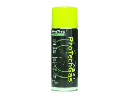 Plyn pro AIRSOFT 400 ml  Pro tech Green Gas