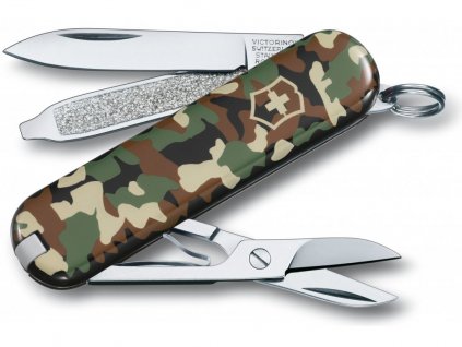 Victorinox Classic SD camo kapesní zavírací nůž multifunkční maskovací
