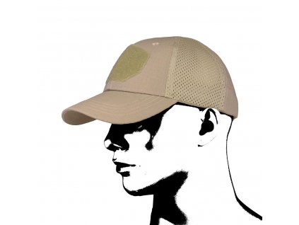 Čepice kšiltovka Baseball Tactical Mesh CMG® TAN písková