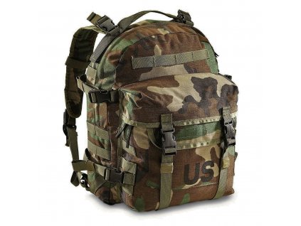 Batoh US SDS Large Assault Pack Molle II woodland 30L original