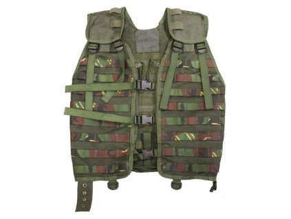 Taktická modulární vesta Molle KPU Holandsko DPM Woodland originál