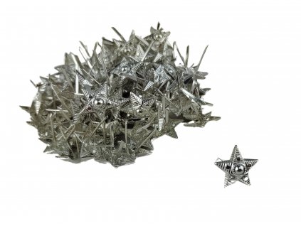 Odznak AČR hvězda stříbřitá malá 14mm