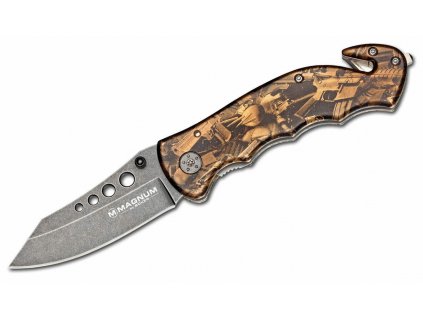 Nůž zavírací záchranářský Bronze Rescue BÖKER® MAGNUM