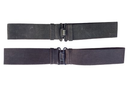 Opasek PVC britský pracovní 95 Working Belt Velká Británie kovová spona oliv