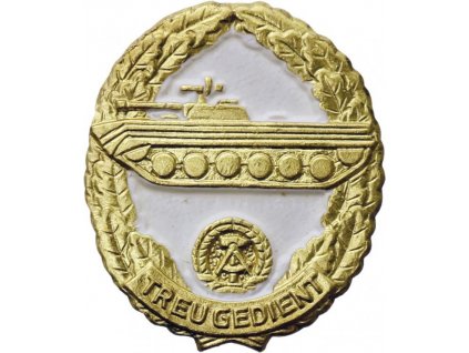 Odznak pozemní síly zlatý Reservistenabzeichen Landstreitkräfte NVA originál