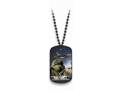 Identifikační známka ( ID) Dog Tags AIR FORCE 3D