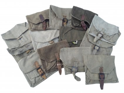 Sumka plátěné pouzdro na 3 granáty Sovětský svaz SSSR Rusko originál