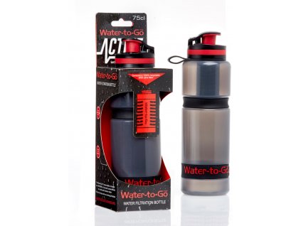 Water-to-Go filtrační láhev 75cl ACTIVE (láhev s filtrem 3v1)