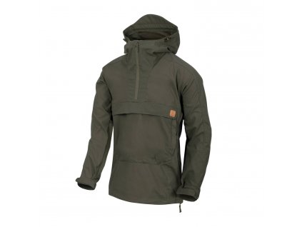 Bunda anorak větrovka WOODSMAN Taiga Green Helikon