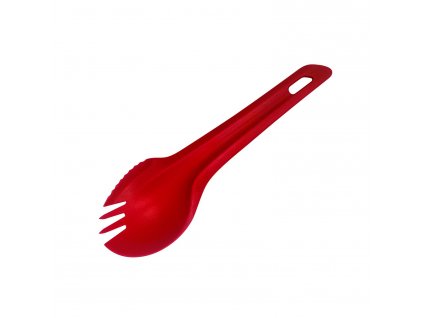 Lžíce červená red multifunkční SPORK WILDO