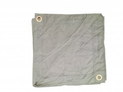 Celta Rumunsko 180 x 180cm originál khaki/oliv zánovní