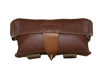 Sumka ruská SKS Simonov na náboje kožená hnědá(CCCP,SSSR)