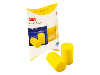 Chrániče sluchu (špunty do uší) 3M Classic PP-01-002 žluté