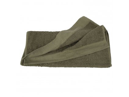 Ručník froté vojenský olivově zelený 100x50cm BW Towel Bundeswehr A.B.