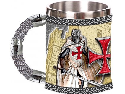 Hrnek (korbel) templářských rytířů Knight Templar 400ml