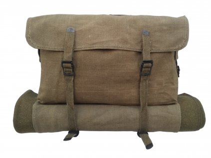 Batoh plátěný malá polní Itálie 1950 Retro originál