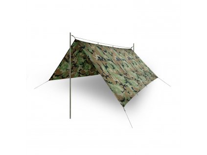 Plachta SUPERTARP 300 x 300 cm (Basha) multifunkční US Woodland Helikon