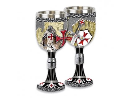 Číše (pohár) templářských rytířů Knight Templar 180ml