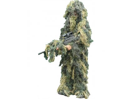 Dětský maskovací oblek Hejkal (Ghillie Suit) woodland 4-dílný Kombat®