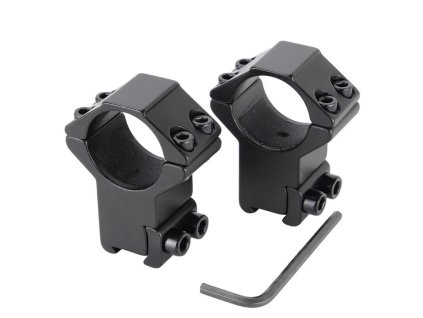 Montáž pro optiku dvoudílná vysoká na lištu 11mm