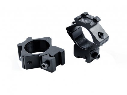 Montáž Kandar pro optiku dvoudílná nízká na lištu 11mm