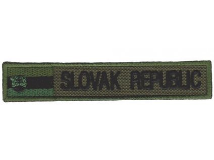 Nášivka Slovenská republika - bojová polní C-15