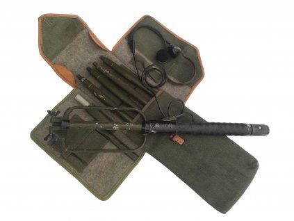 Vojenský detektor kovů W3-P (minohledačka) originál funkční