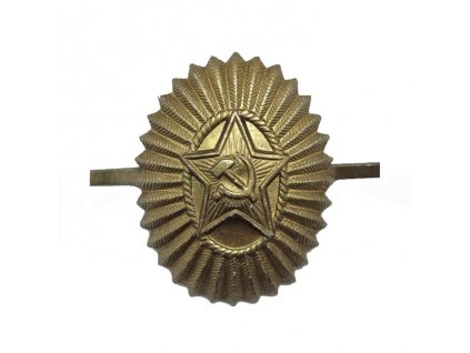 Odznak kokarda polní na čepici důstojníka sovětské armády originál