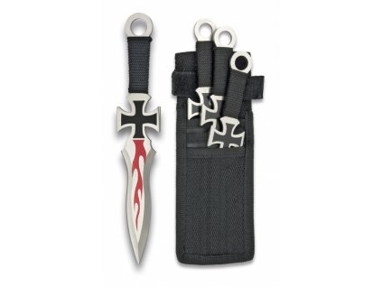 Nože Cross házecí (vrhací) set 3 kusy Albainox 31884