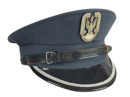 Čepice brigadýrka oficírská (mladší důstojník letectva) nová Polsko originál