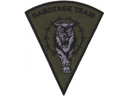 Nášivka SPECNAZ SABOTAGE TEAM D-24