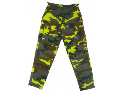 Kalhoty BDU Yellow camo ripstop žluté LOCKER