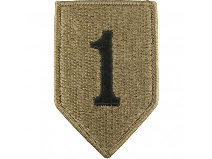 Nášivka Jednička bojová polní 1ˢᵗ Infantry Division