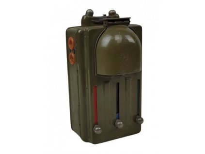 Baterka ženijní vojsko ČSLA signální plechová tříbarevná MY DAY