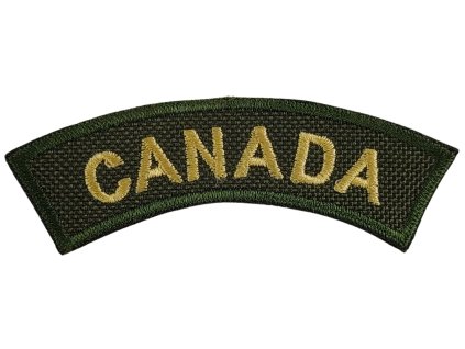 Nášivka CANADA nápis