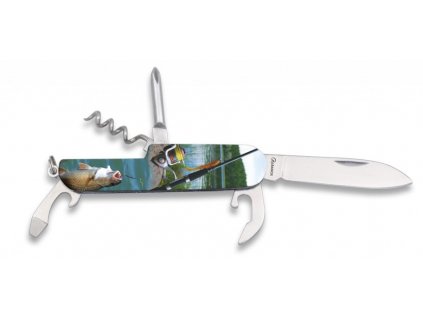 Kapesní zavírací nůž multifunkční Rybolov 3D Albainox 11131
