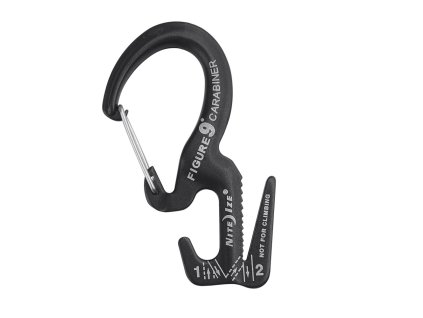 Karabina Niteize Figure 9 Small Carabiner černá