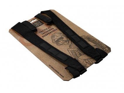 Taktické kšandy RED DOT ONE černé