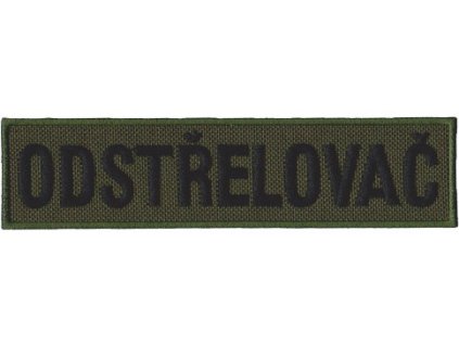 Nášivka Odstřelovač - bojová polní F-10