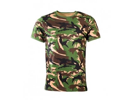 Triko krátký rukáv elastické DPM Woodland Holandsko originál